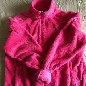 Pink North Face jacket